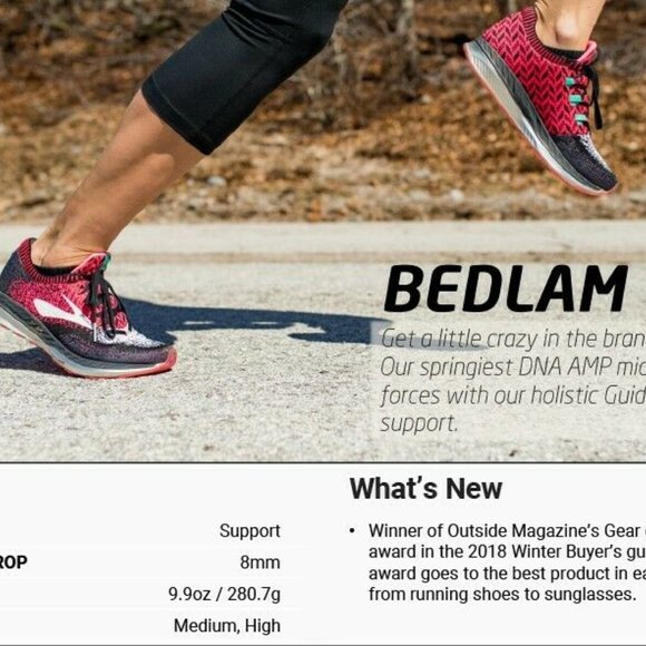 Bedlam knit running shoe Clearance
